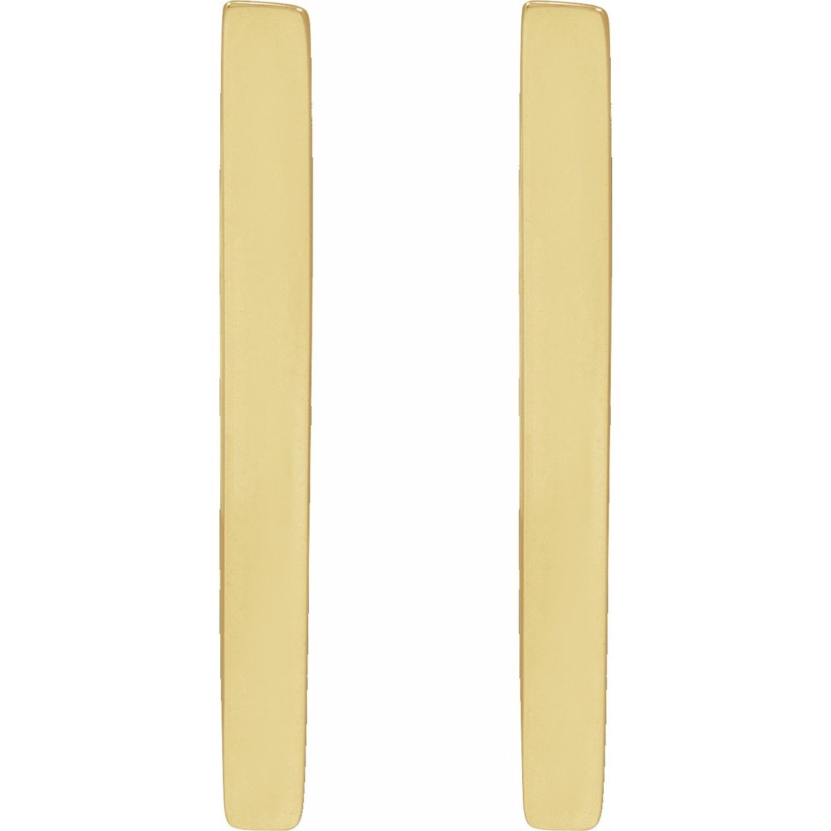 Geometric Hoop Earrings (20.1 X 14 Mm)