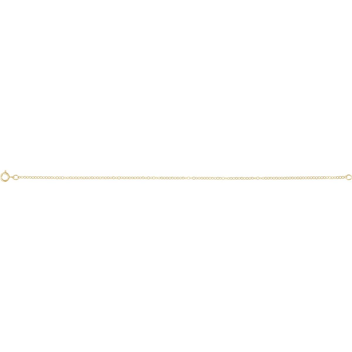 1.5 mm Flat Cable Chain Bracelet (1.5 Mm / 7 In) - gallery - Series CH1317
