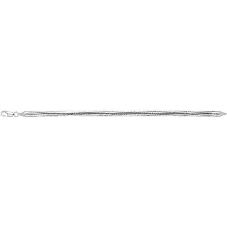 4.8 mm Oval Snake Chain Bracelet (4.8 Mm / 7 In) - gallery - Series CH1292