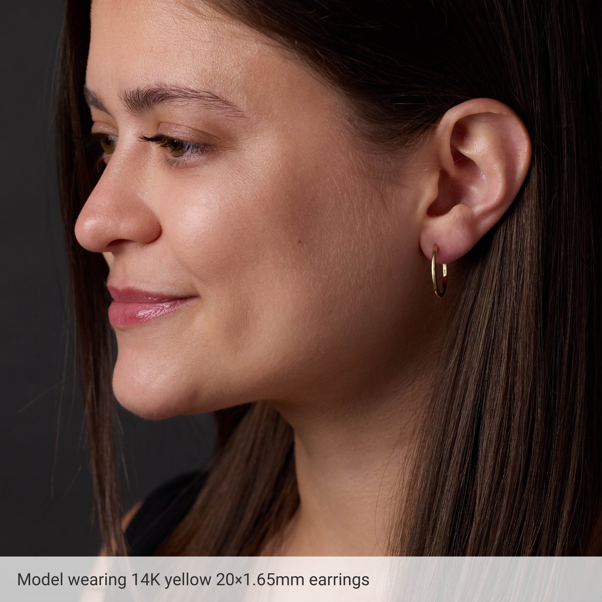 Hoop Earrings (10 Mm)