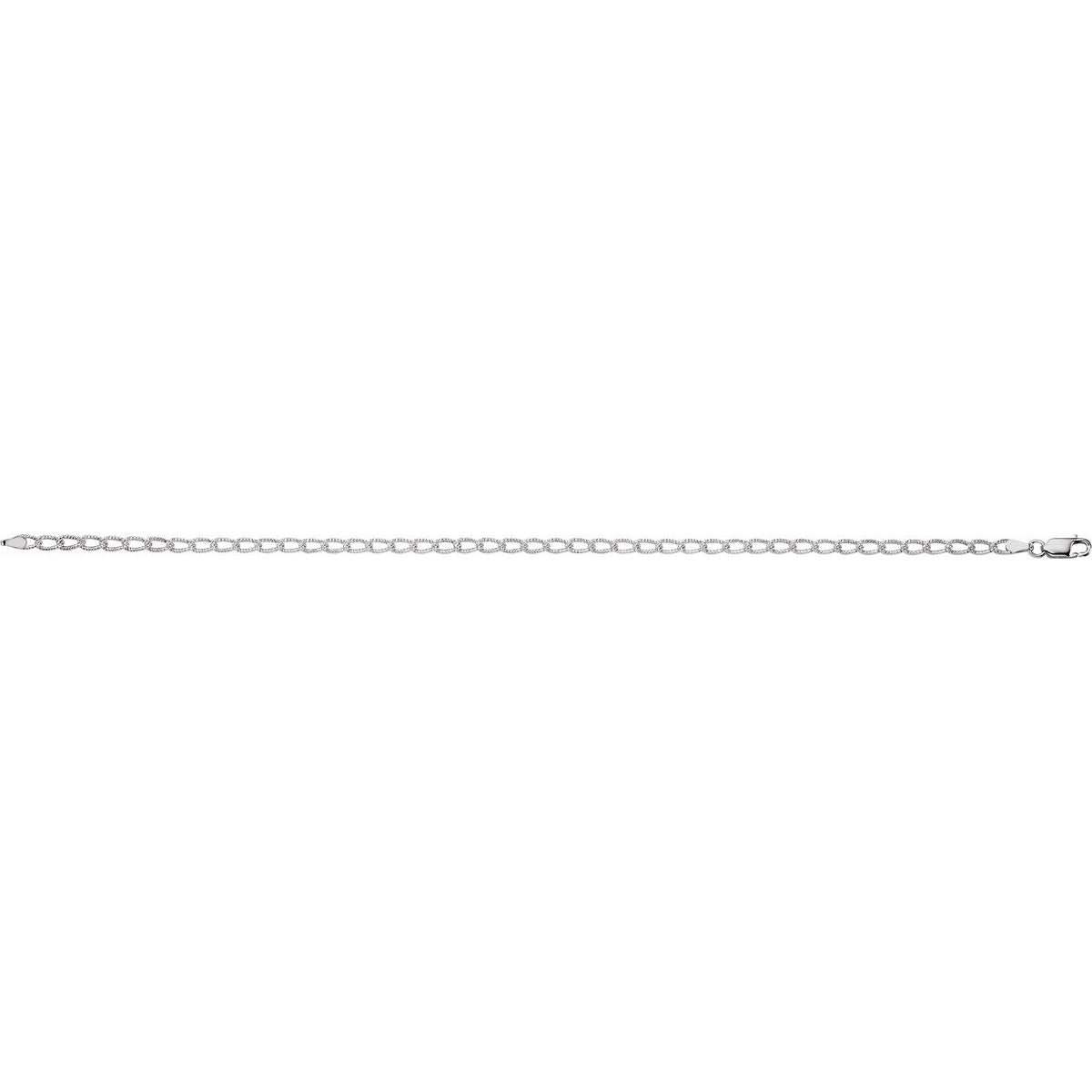 3 mm Curb Chain Bracelet (3 Mm / 9 1/2 In) - gallery - Series CH571