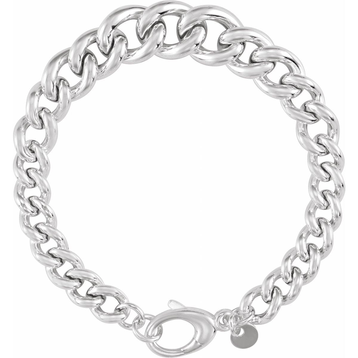 Graduated Curb Chain Bracelet (12 Mm / 7 3/4 In) - gallery - Series CH1296