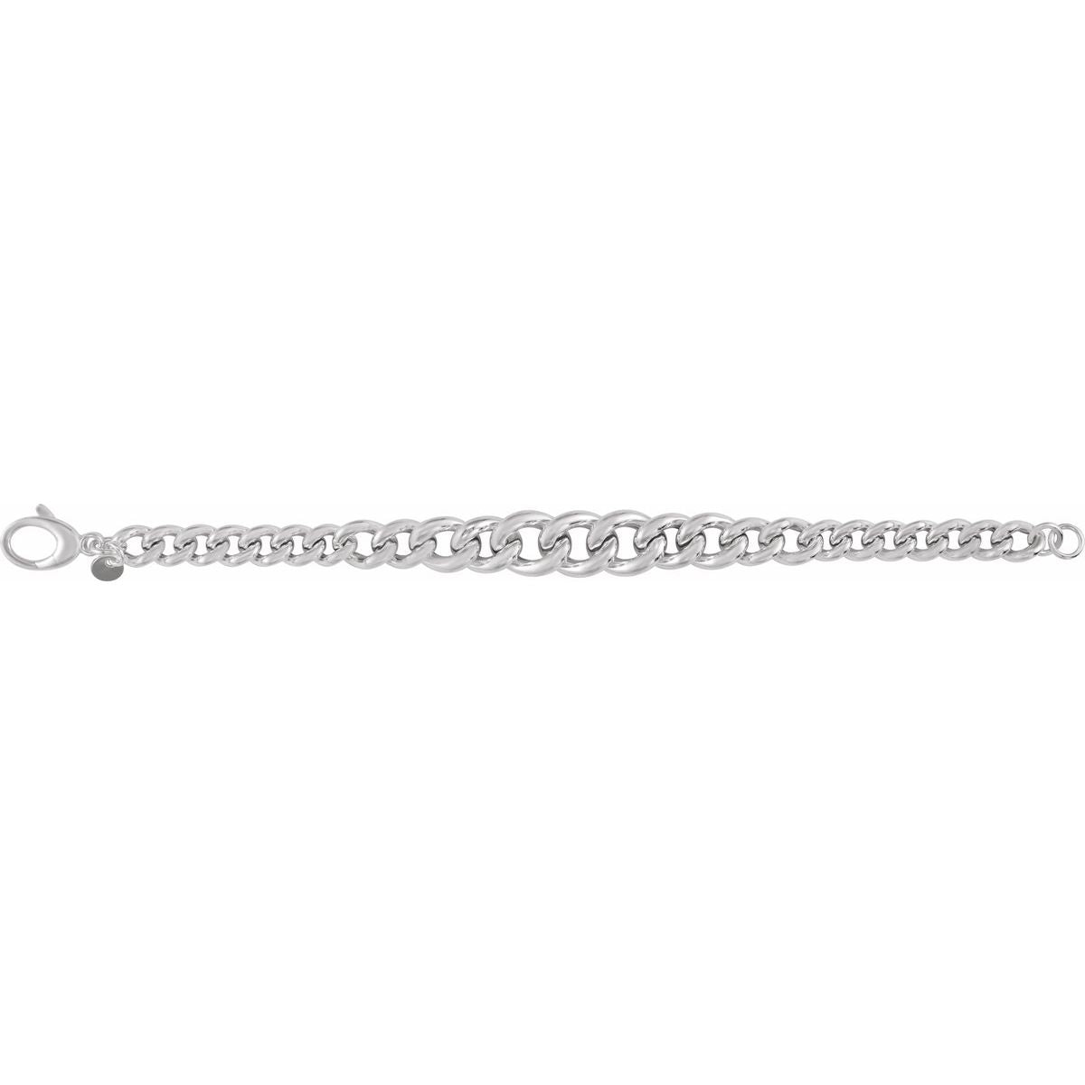 Graduated Curb Chain Bracelet (12 Mm / 7 3/4 In) - gallery - Series CH1296