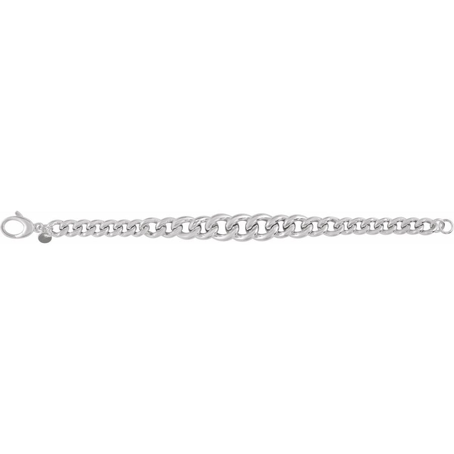 Graduated Curb Chain Bracelet (12 Mm / 7 3/4 In) - gallery - Series CH1296