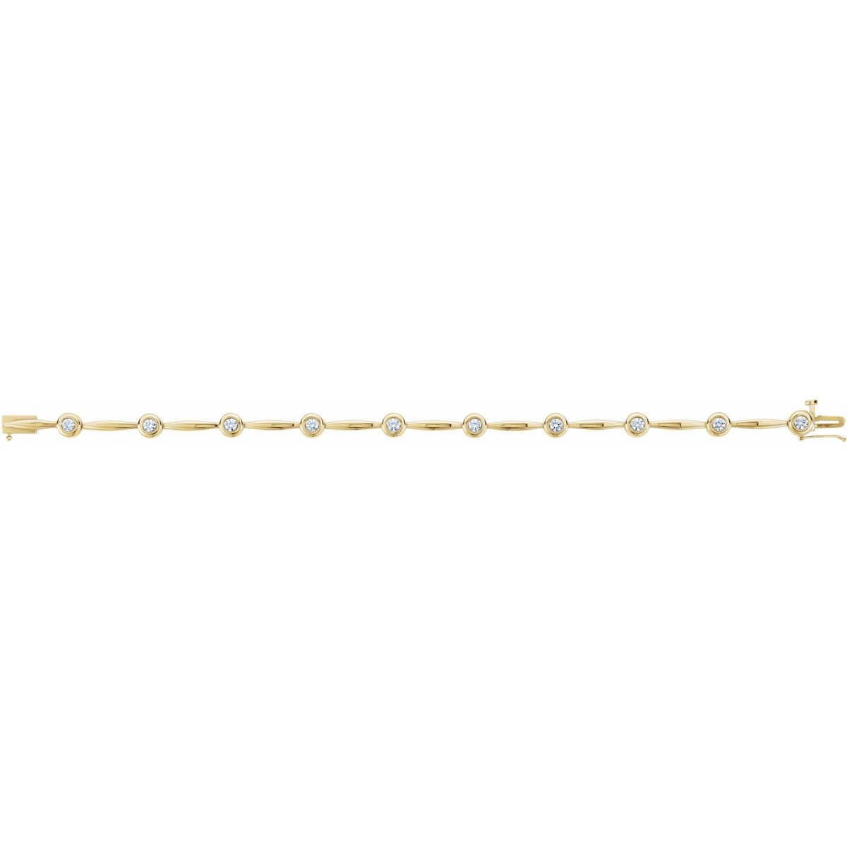 Accented Line Bracelet - Series BRC659