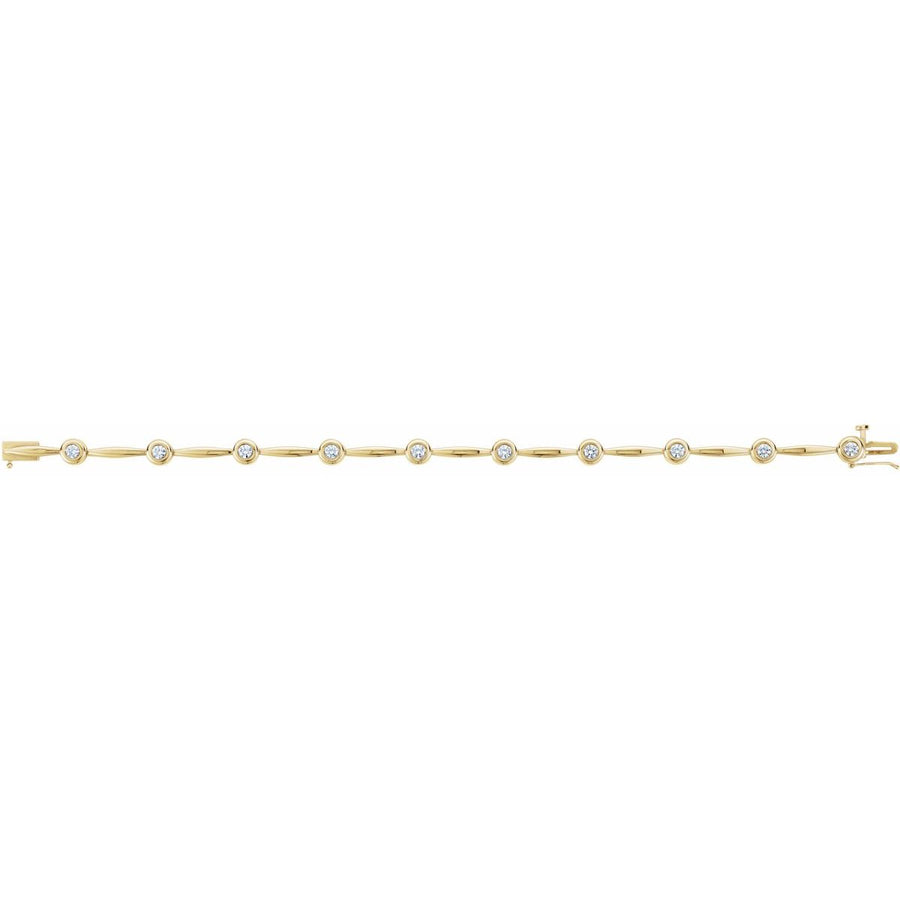 Accented Line Bracelet - Series BRC659