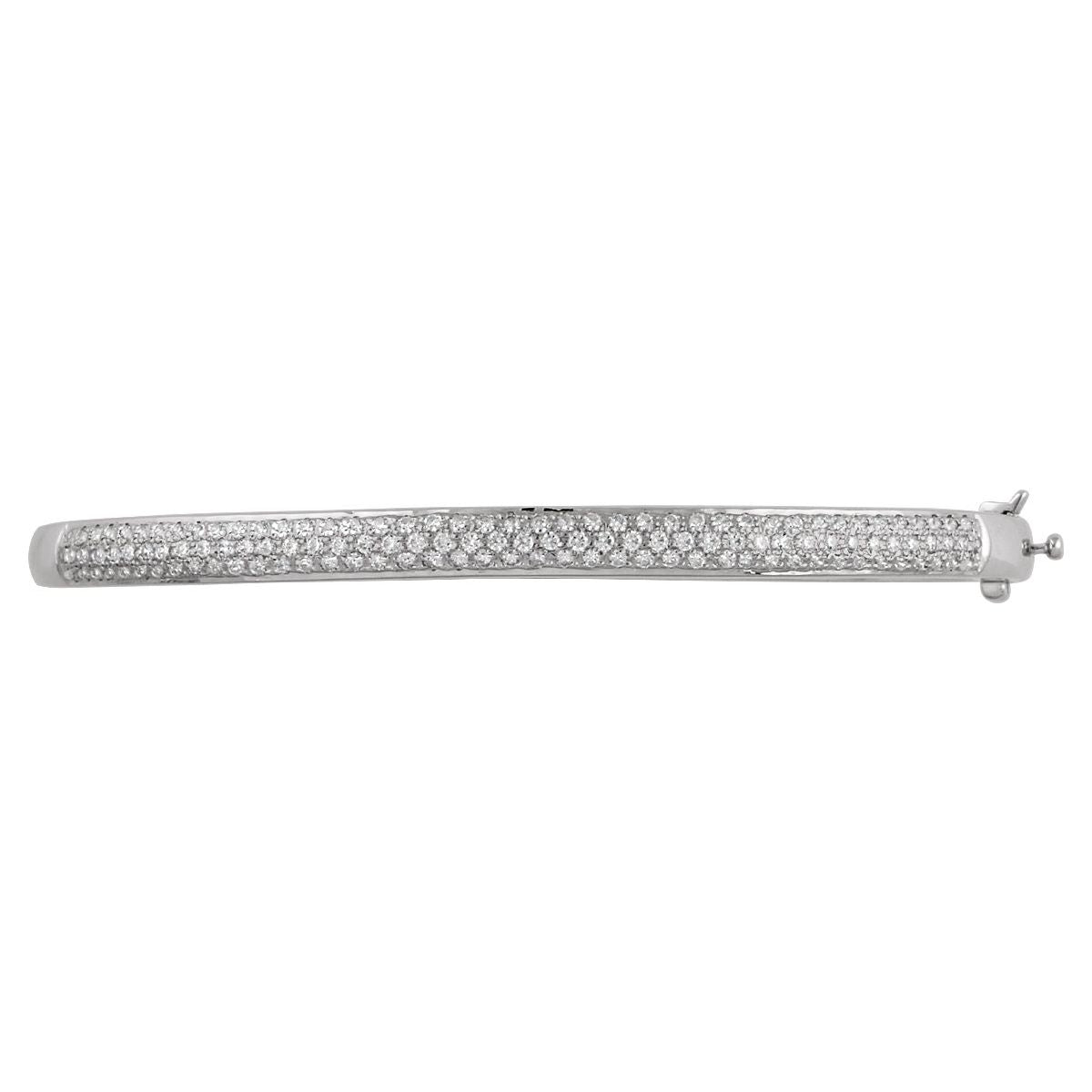 Pavé-Style Bangle Bracelet - gallery - Series 651578
