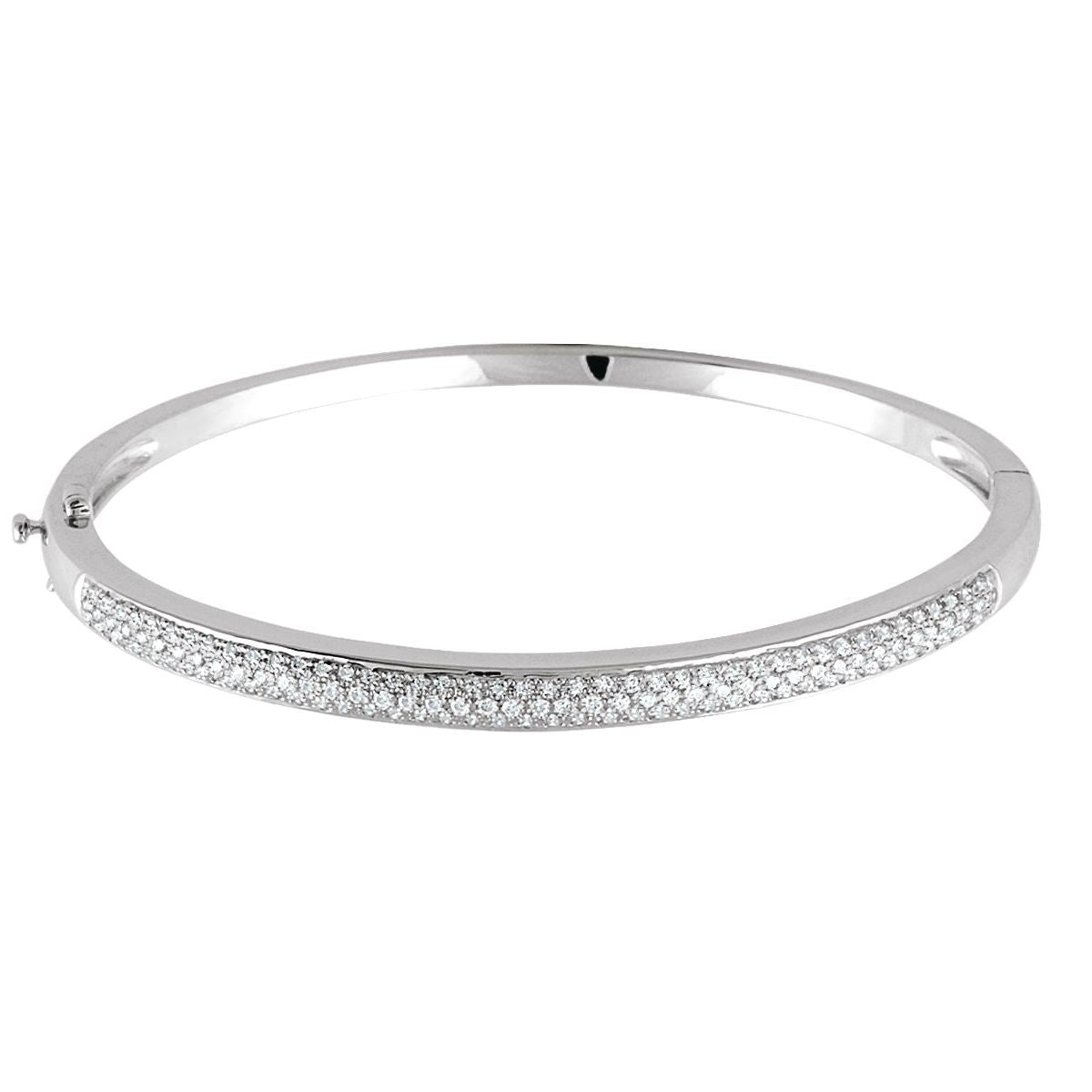 Pavé-Style Bangle Bracelet - Series 651578