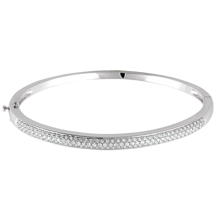 Pavé-Style Bangle Bracelet - Series 651578