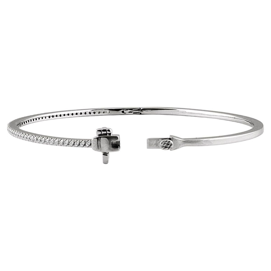 Pavé-Style Bangle Bracelet - gallery - Series 651607