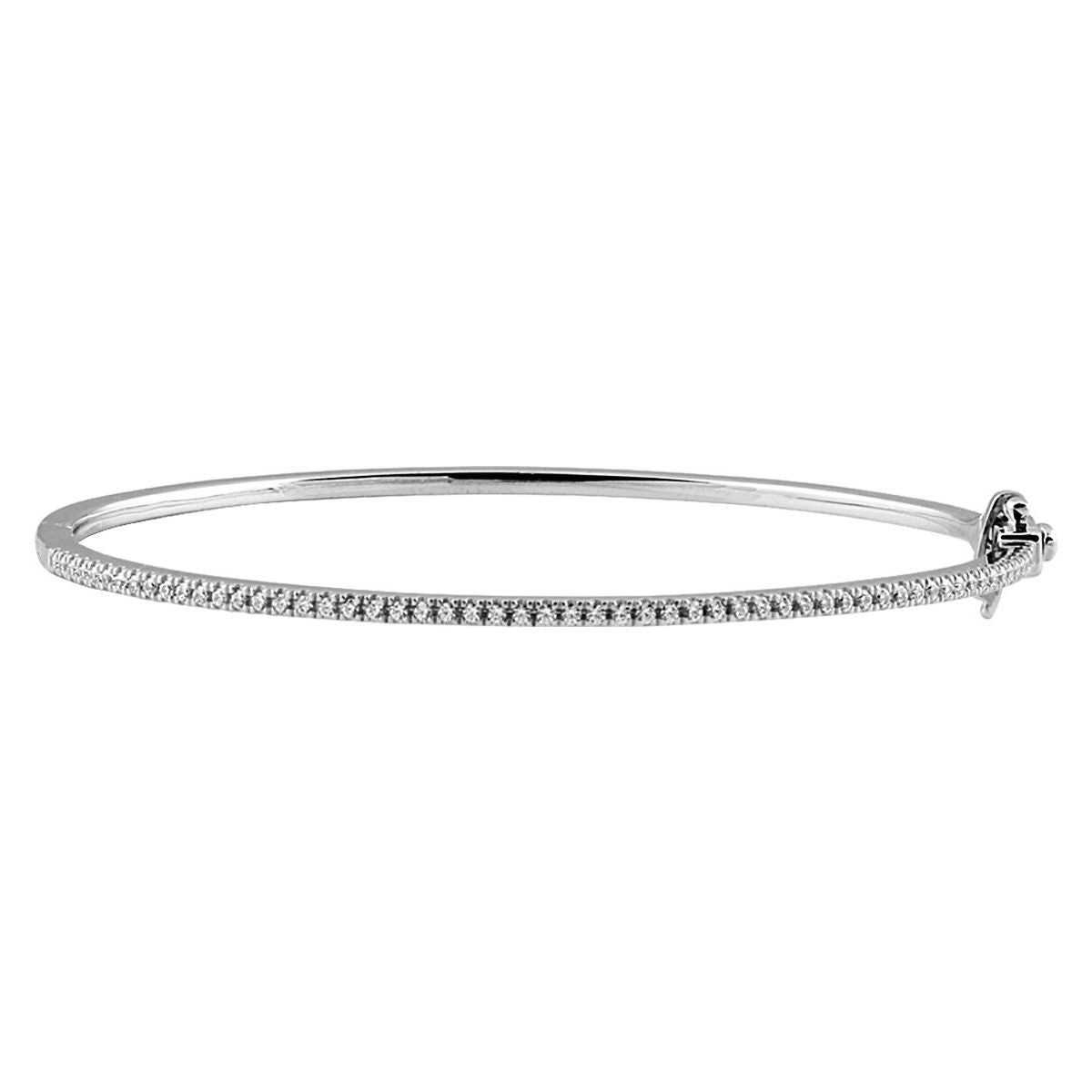 Pavé-Style Bangle Bracelet - gallery - Series 651607