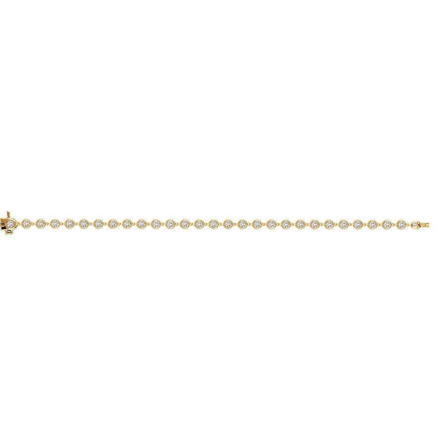 Bezel-Set Line Bracelet - gallery - Series 651608
