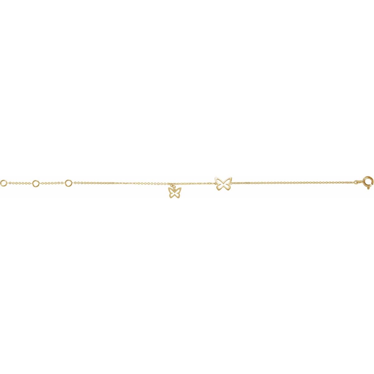 Butterfly Adjustable Bracelet - gallery - Series 650121