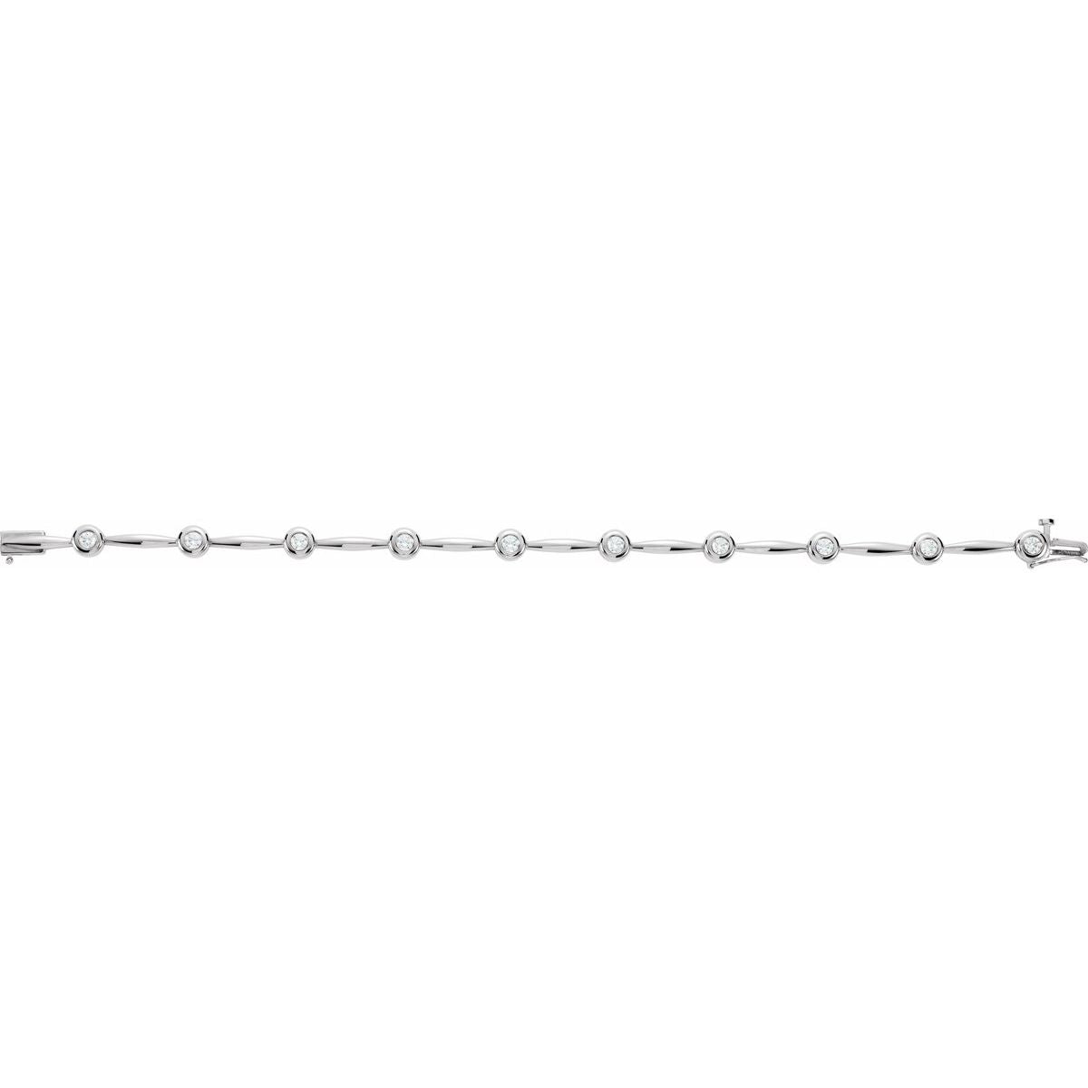 Accented Line Bracelet - Series BRC659
