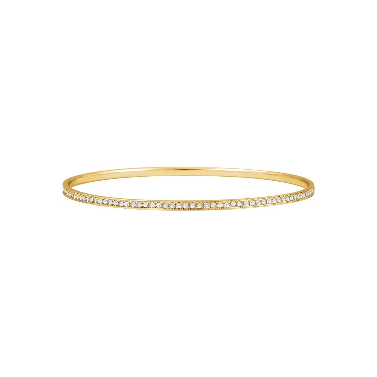 Bangle Bracelet - 14K Yellow Gold - Series 651751