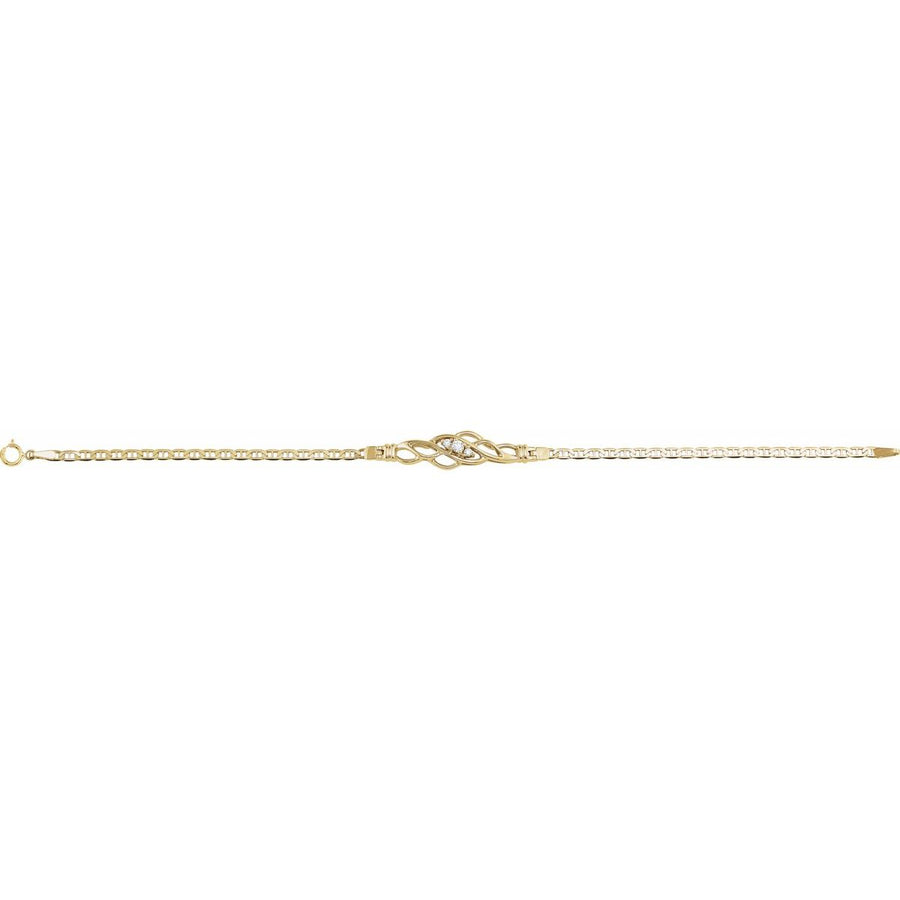 Accented Anchor Bracelet - gallery - Series 60944