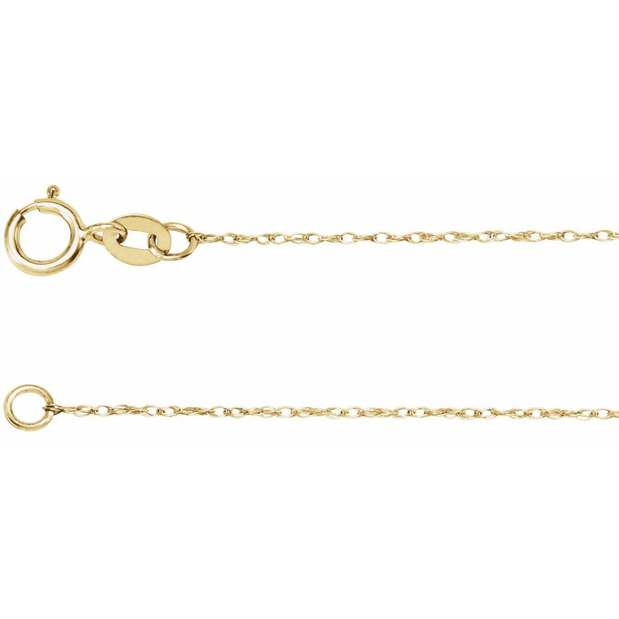 1.75 mm Rope Chain Bracelet (.75 Mm / 7 In) - Series CH19