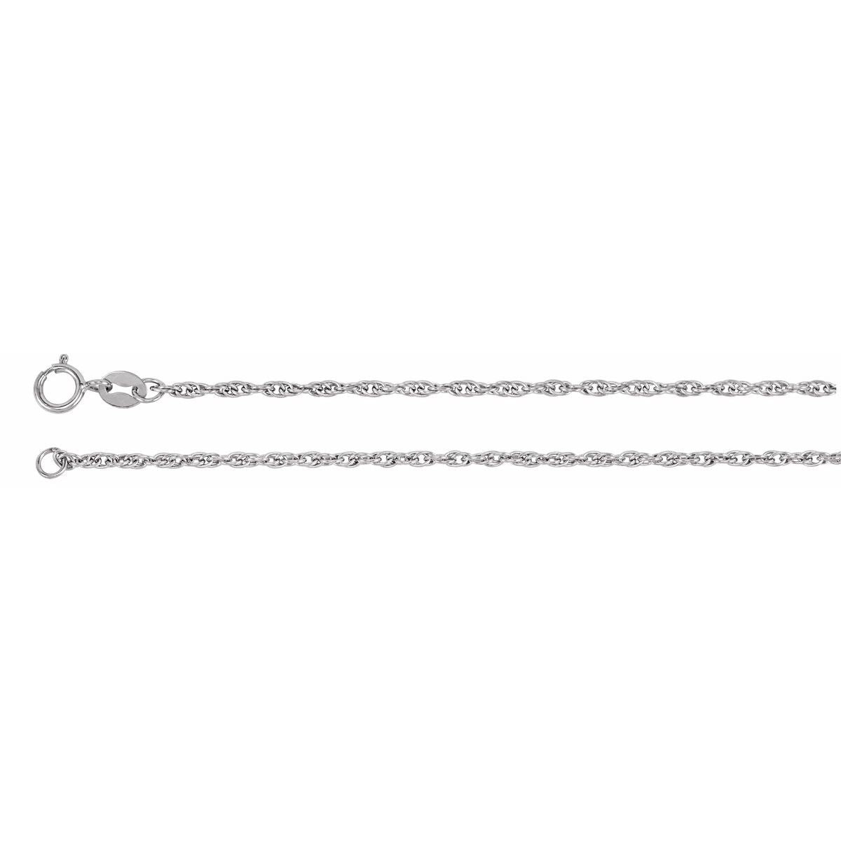 1.75 mm Rope Chain Bracelet (1.75 Mm / 7 In) - gallery - Series CH74