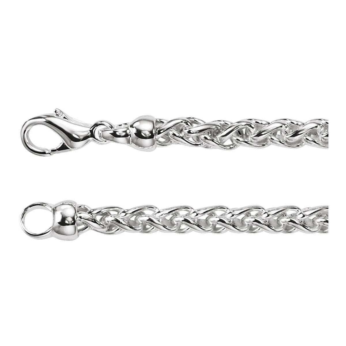 6 mm Wheat Chain Bracelet (4 Mm / 7 In) - Series CH267