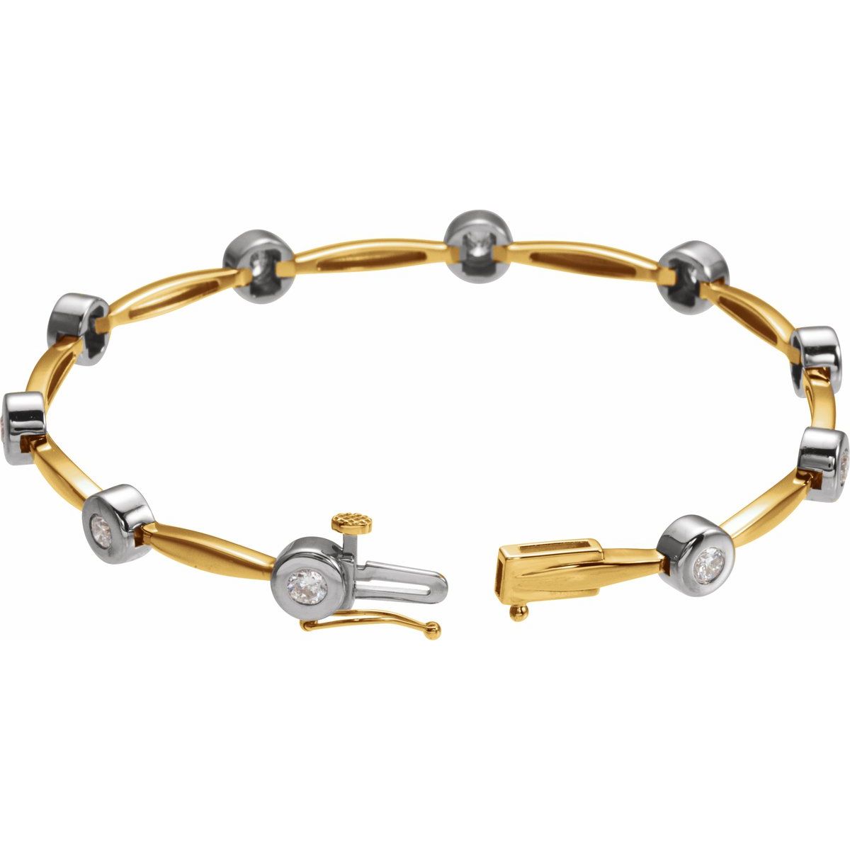 Accented Line Bracelet - gallery - Series BRC659
