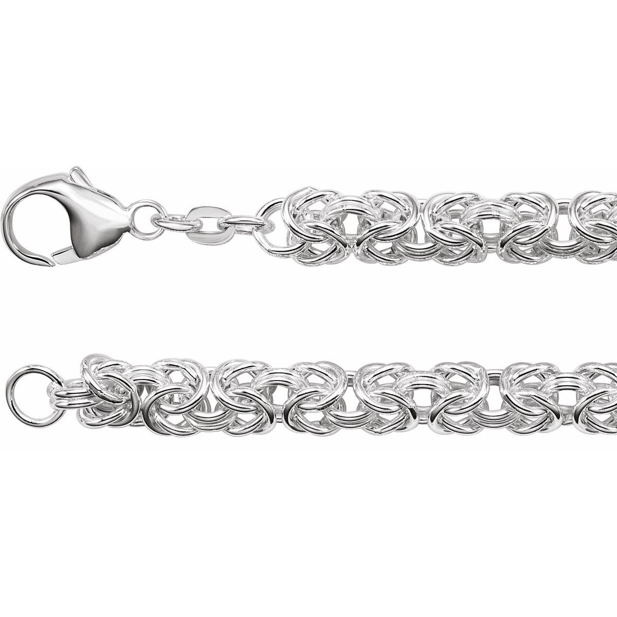 6 mm Byzantine Chain Bracelet (6 Mm / 7 In) - Series CH381