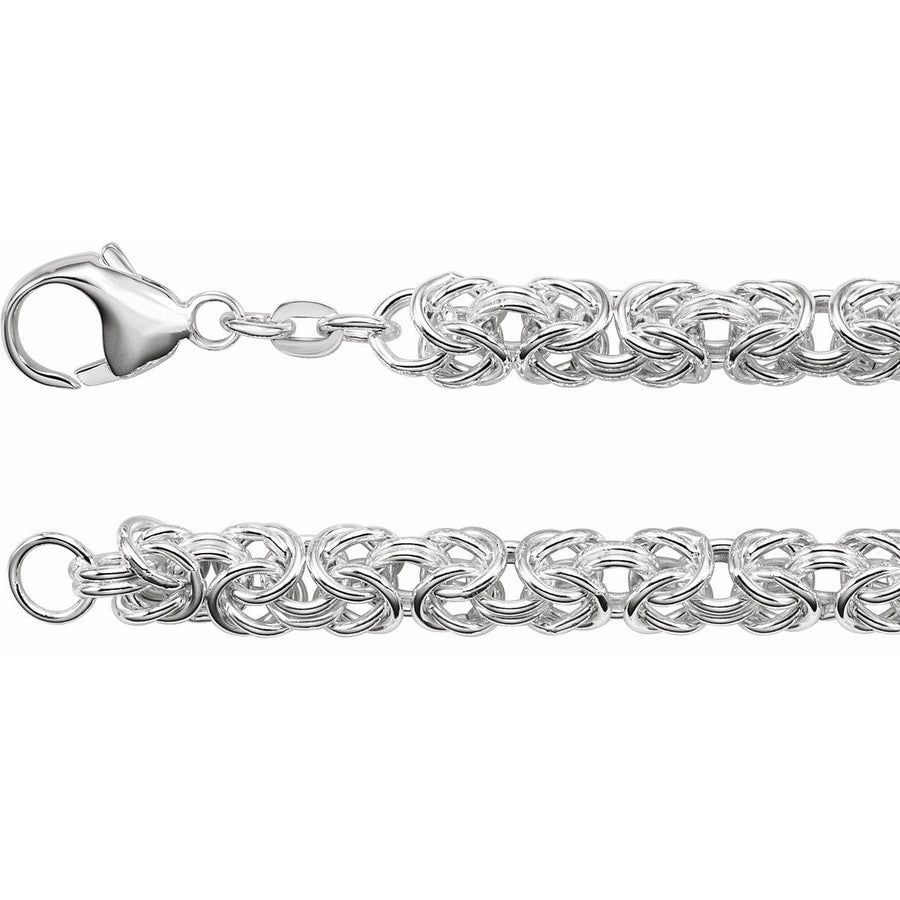 6 mm Byzantine Chain Bracelet (6 Mm / 7 In) - Series CH381