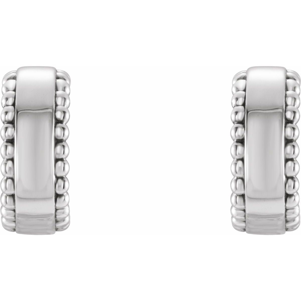 Beaded Hoop Earrings