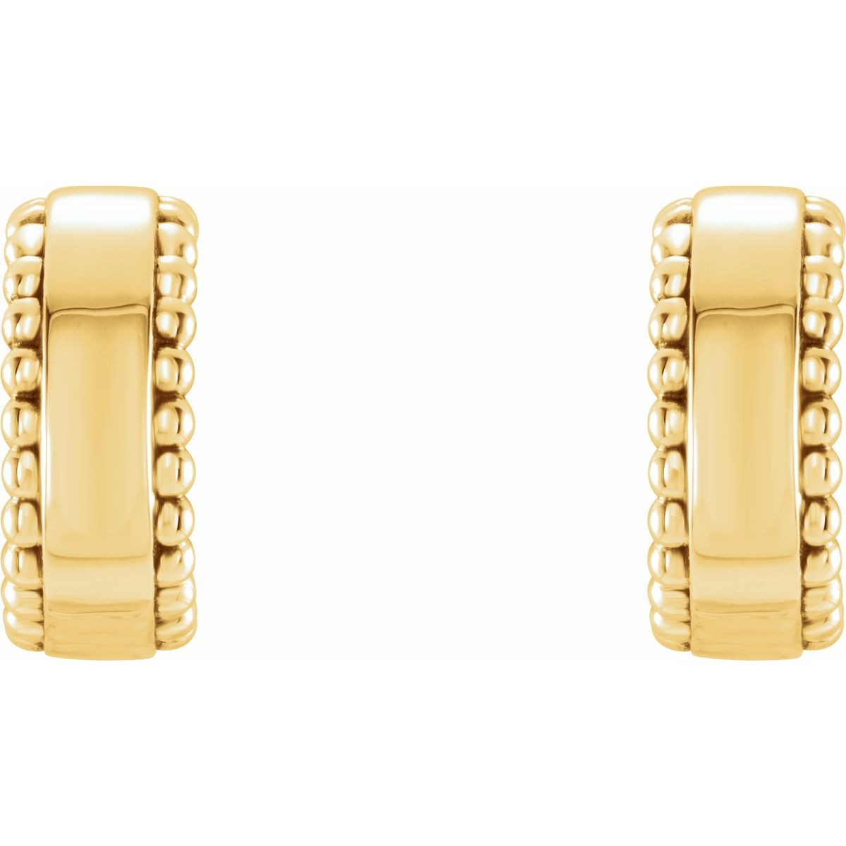 Beaded Hoop Earrings