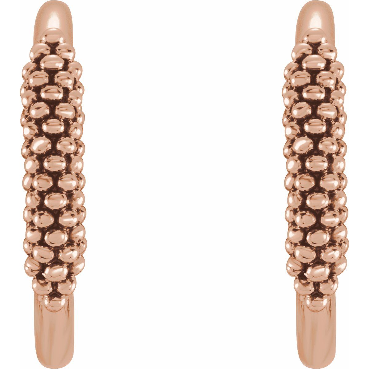 Beaded Hoop Earrings