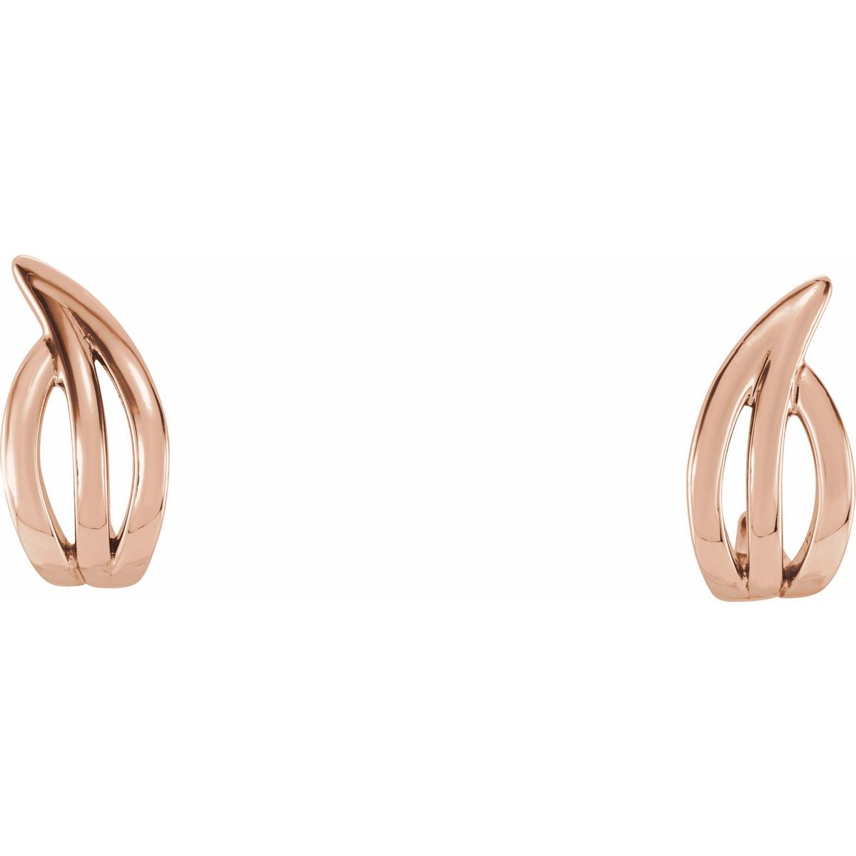Freeform J-Hoop Earrings