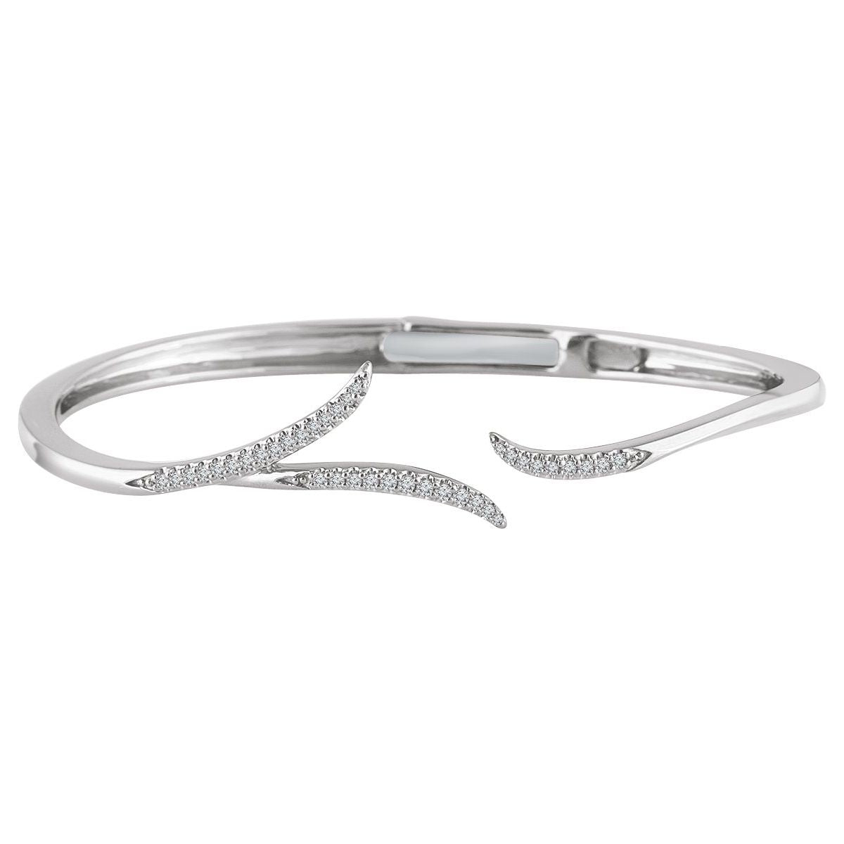 Freeform Hinged Cuff Bracelet - Series 652905