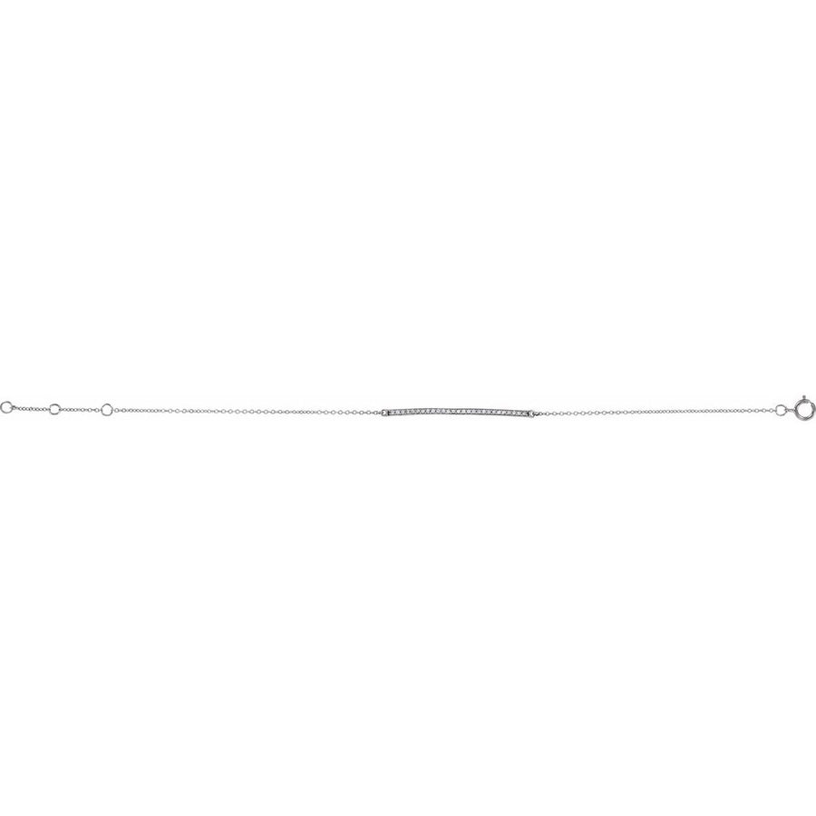 Accented Bar Bracelet - gallery - Series 651089