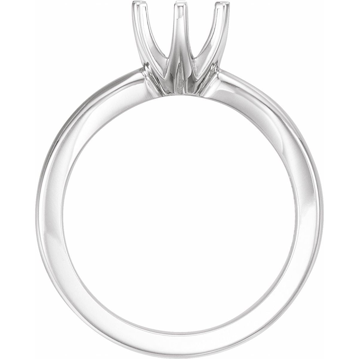 Round Solstice Solitaire Engagement Ring Mounting - gallery - Series 16020605