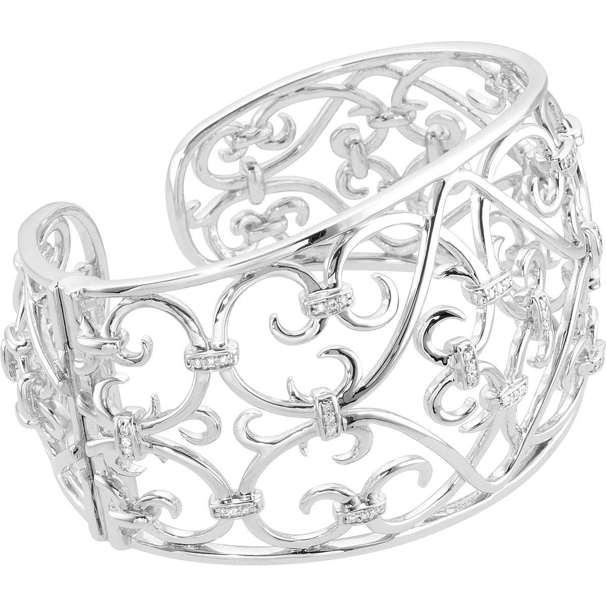 Filigree Scroll Cuff Bracelet - gallery - Series 68698