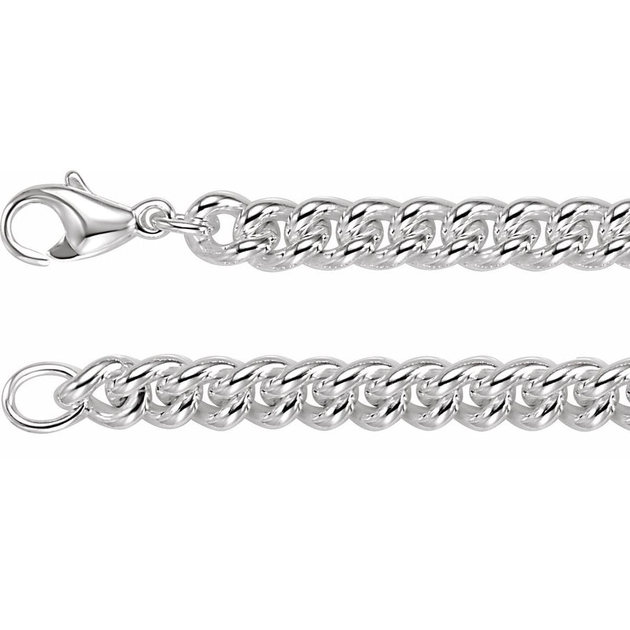 8 mm Curb Chain Bracelet (8 Mm / 8 In) - Series CH383