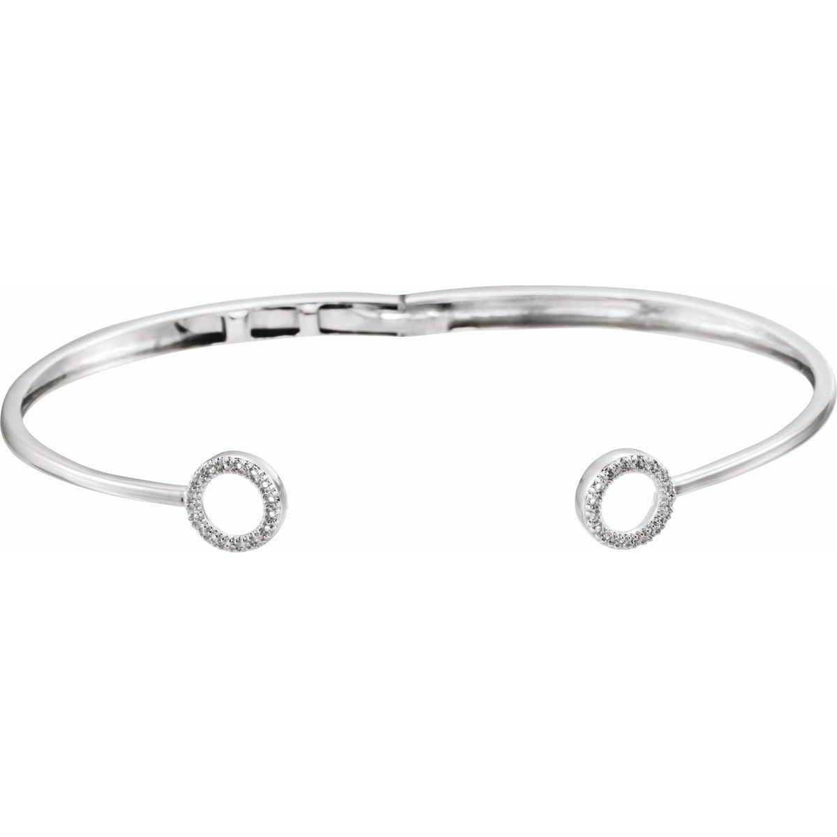 Circle Hinged Cuff Bracelet - gallery - Series 652145