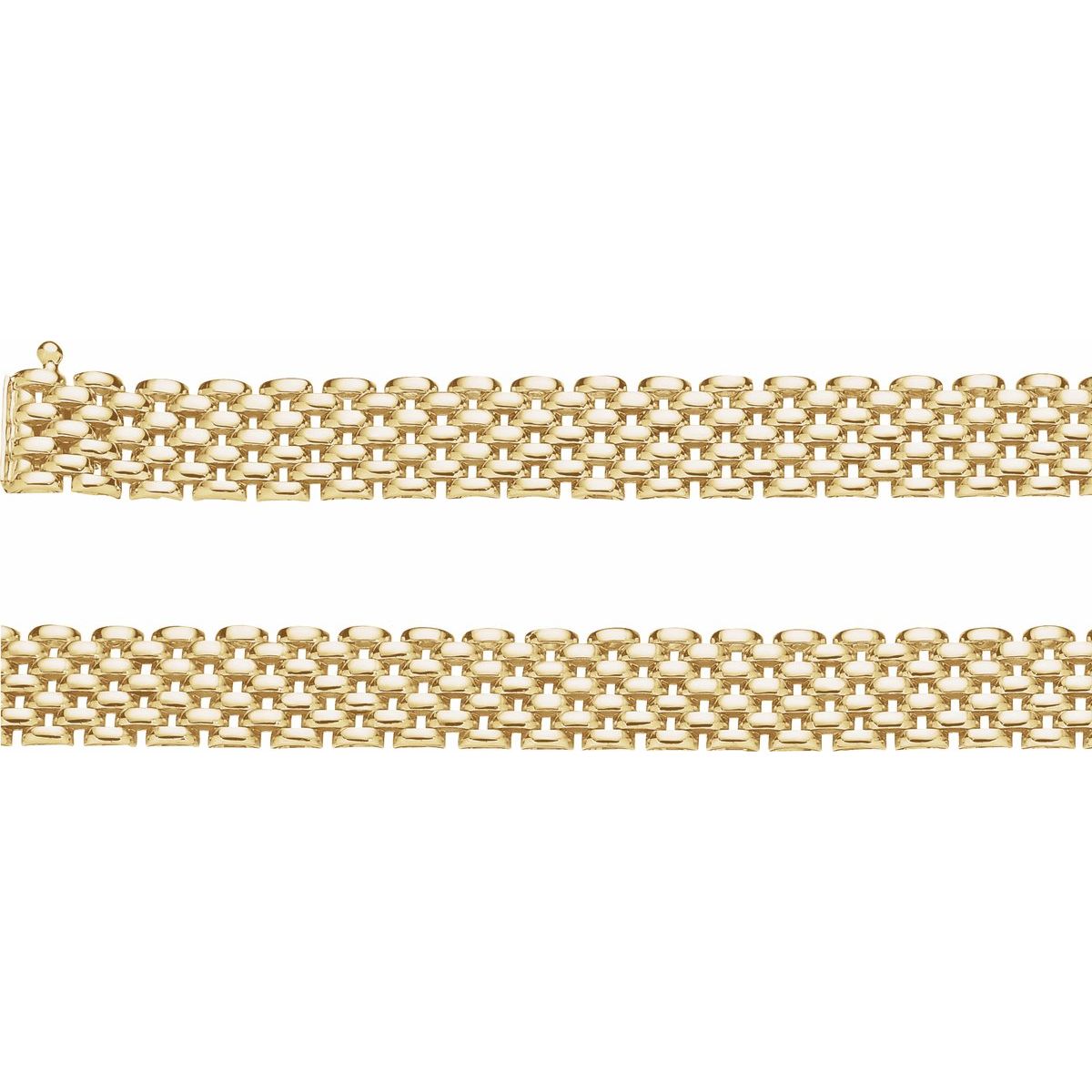 10.25 mm Panther Chain Bracelet (10.25 Mm / 7 In) - Series CH897