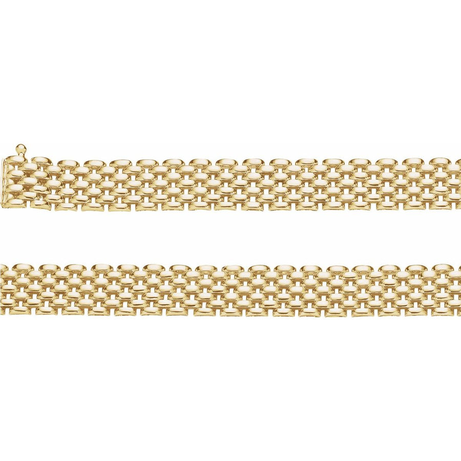 10.25 mm Panther Chain Bracelet (10.25 Mm / 7 In) - Series CH897