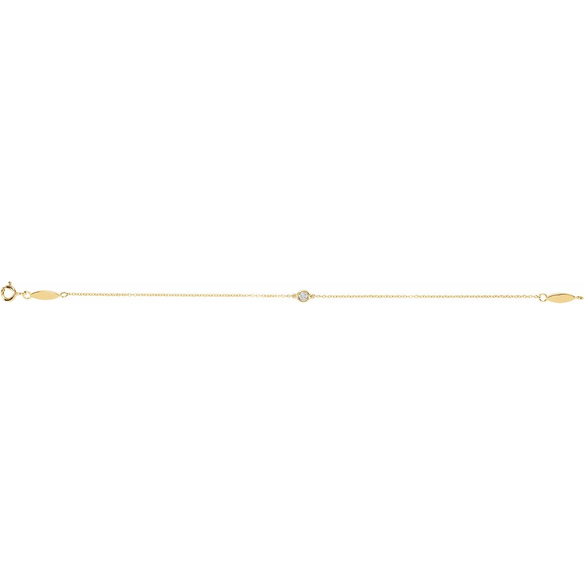 Bezel-Set Link Bracelet - gallery - Series 651576