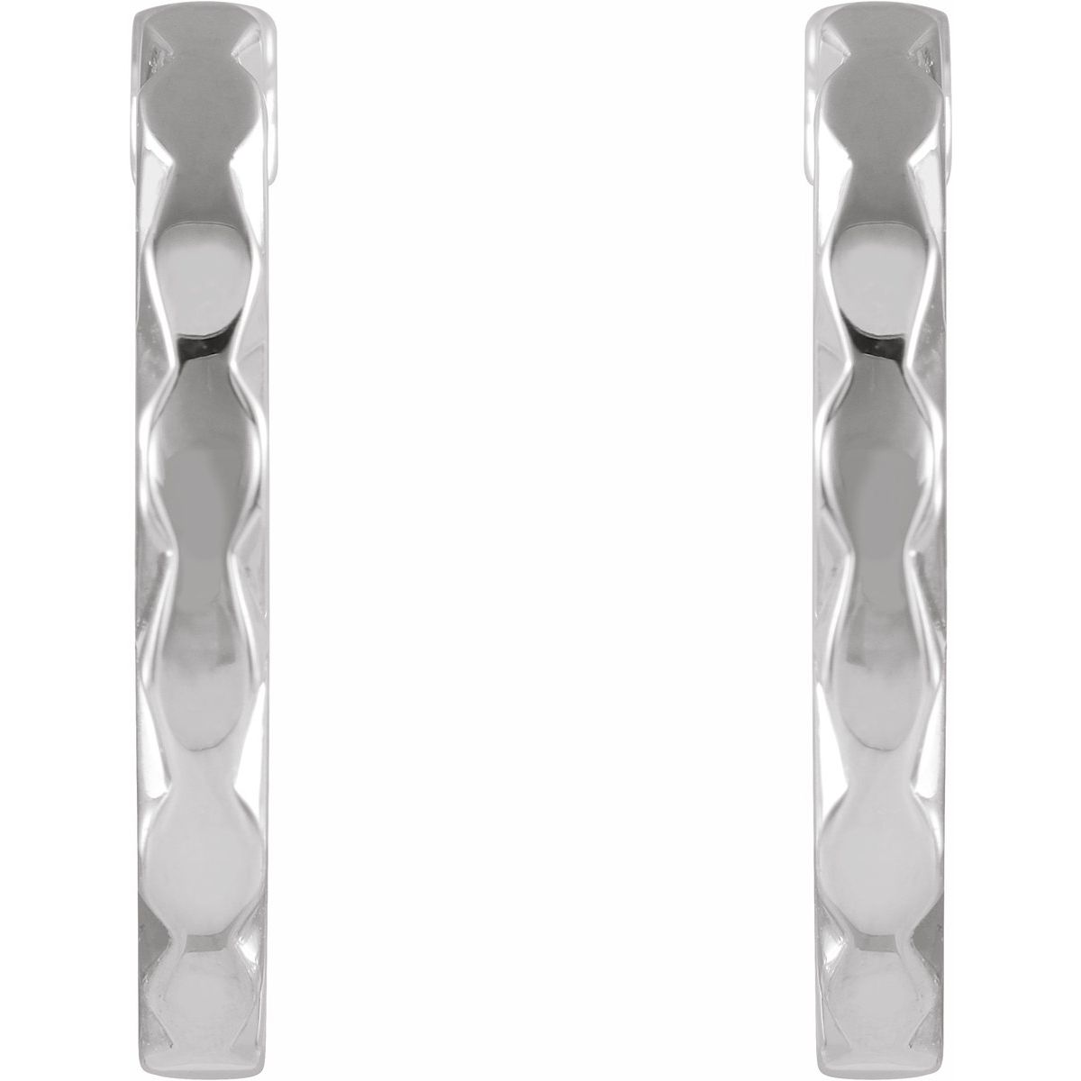 Geometric Hoop Earrings