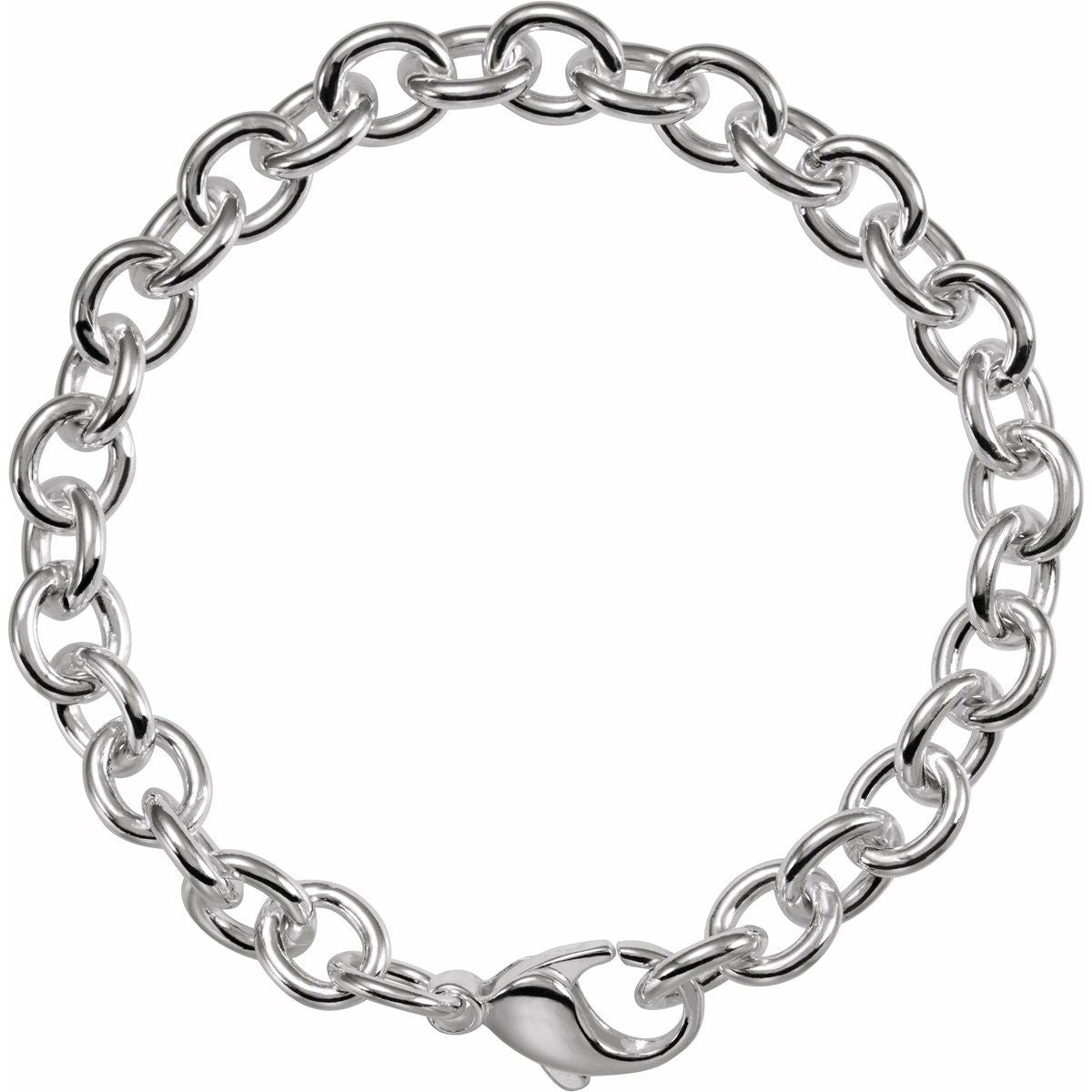 7.75 mm Cable Chain Bracelet (7.75 Mm / 8 1/2 In) - gallery - Series CH441