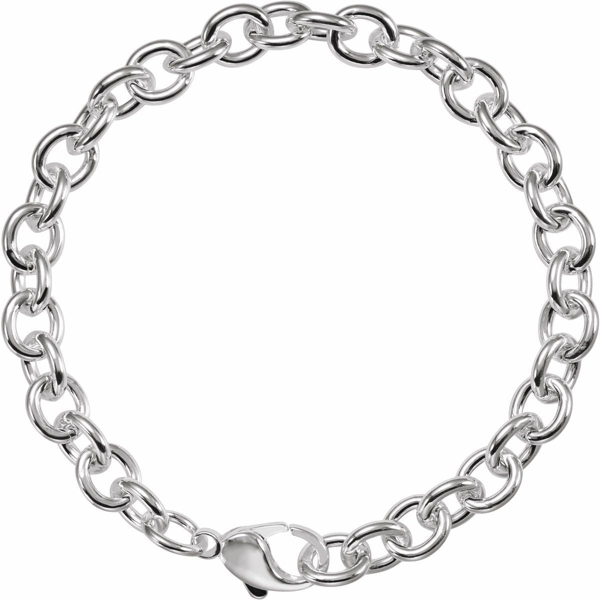 7.75 mm Cable Chain Bracelet (10 Mm / 7 1/2 In) - gallery - Series CH440