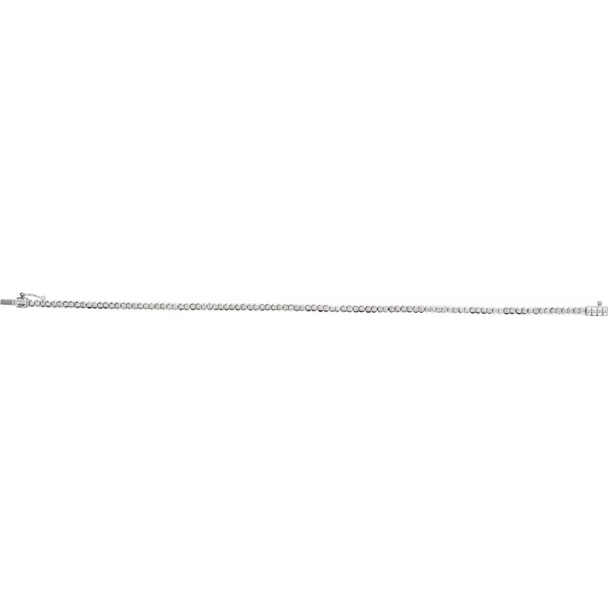 Bezel-Set Line Bracelet - gallery - Series 653537