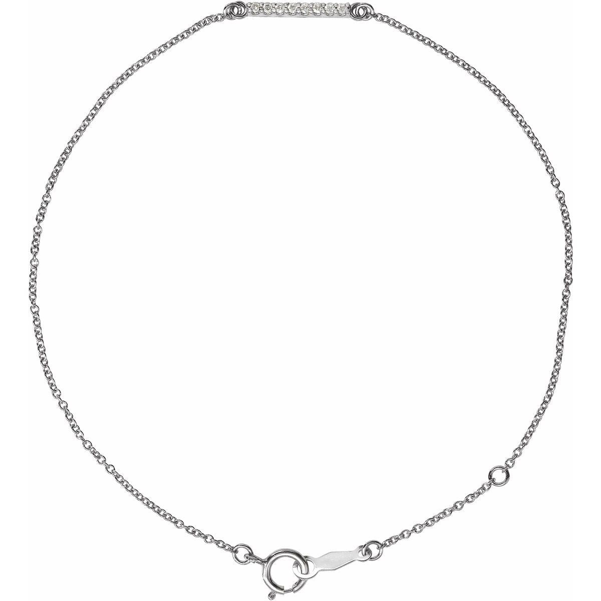 Accented Bar Bracelet - gallery - Series BRC771