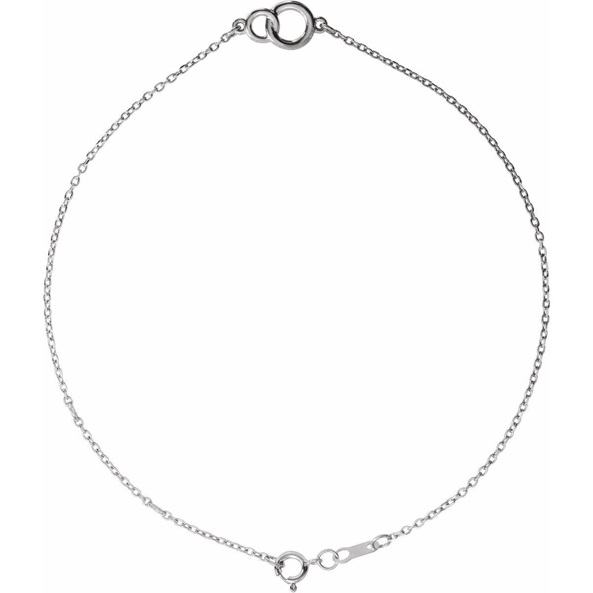 Interlocking Circle Bracelet - Sterling Silver - Series BRC773