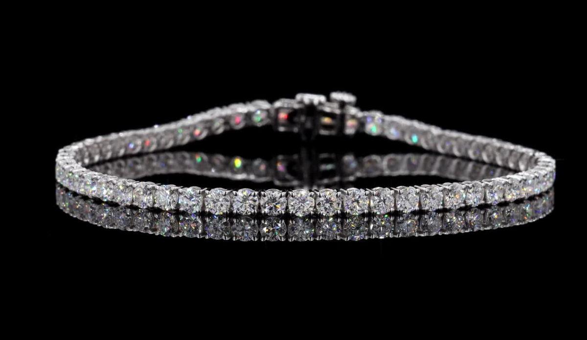 Round Diamond Tennis Bracelet