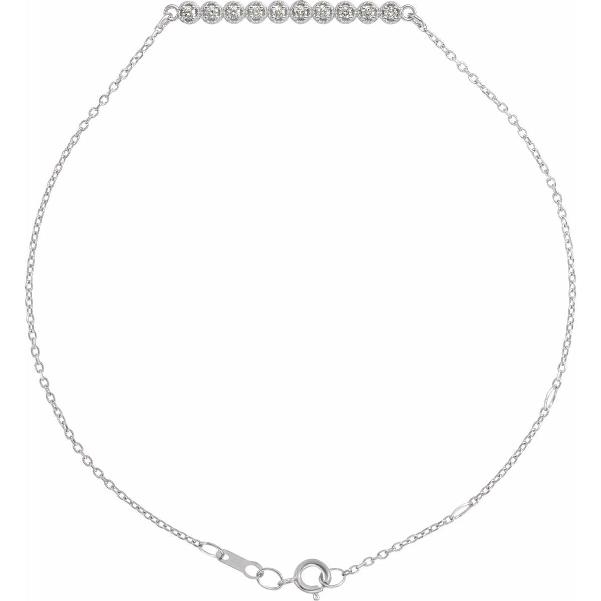 Accented Bar Bracelet - gallery - Series BRC774
