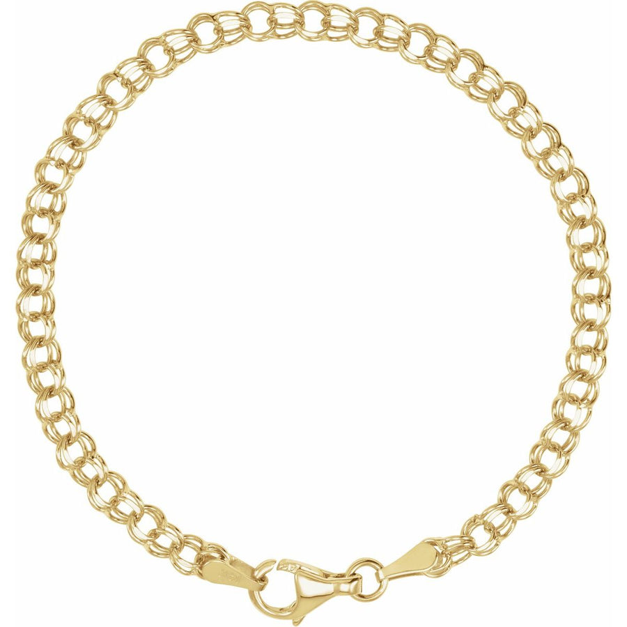 3.75 mm Cable Chain Bracelet (3.75 Mm / 7 In) - 14K Yellow Gold - Series CH158