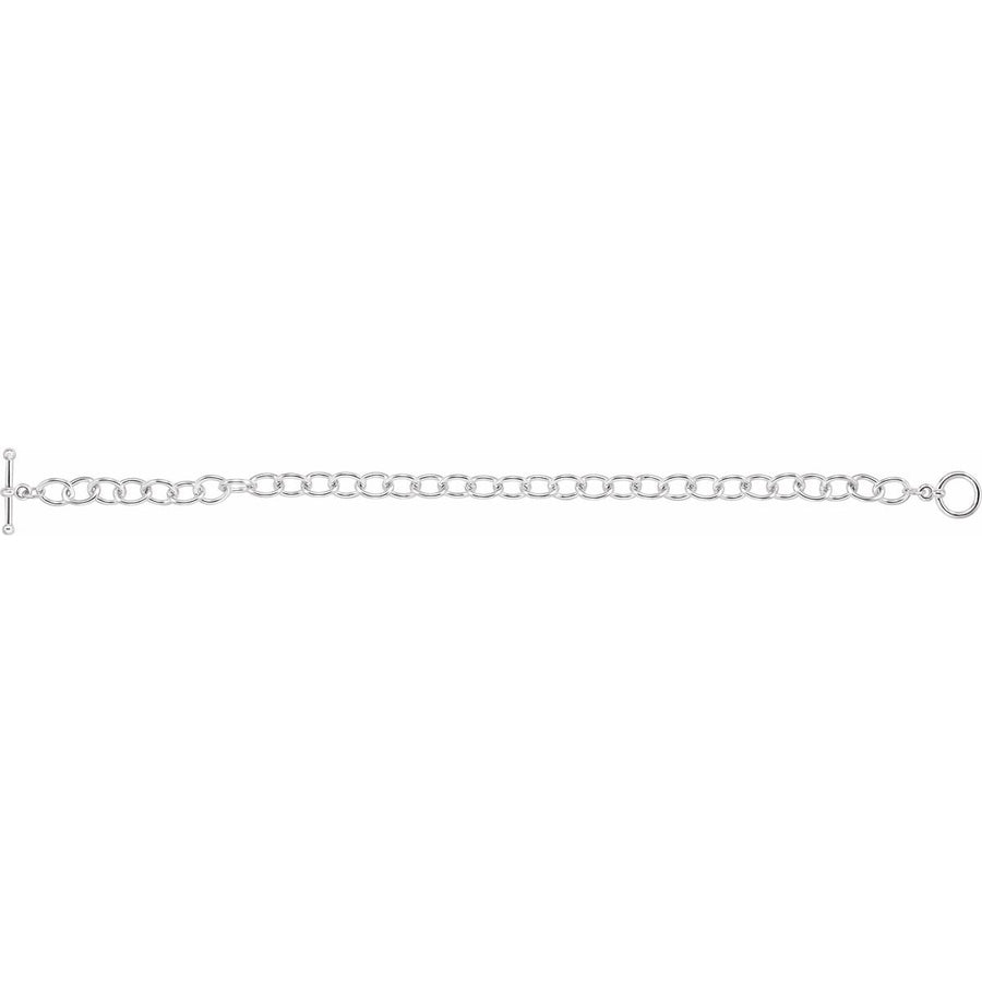 5.9 mm Cable Charm Bracelet (5.9 Mm) - gallery - Series BRC785