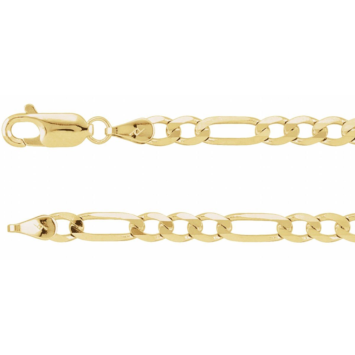 3 mm Figaro Chain Bracelet (4 Mm / 8 In) - Series CH493